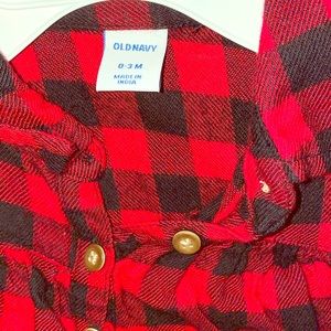 2 Old Navy Plaid Dress 0-3